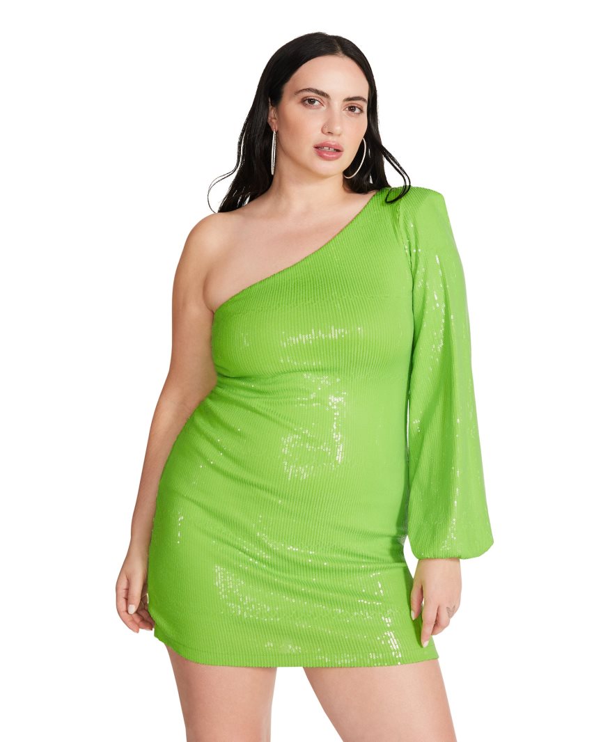 Vestido Steve Madden Katya Neon Mujer Verde | ES YE106S